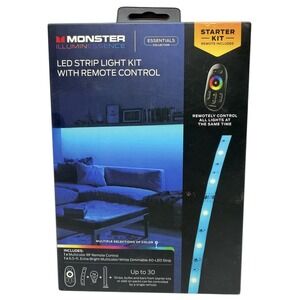 Monster LED Strip Light Kit with Remote Control